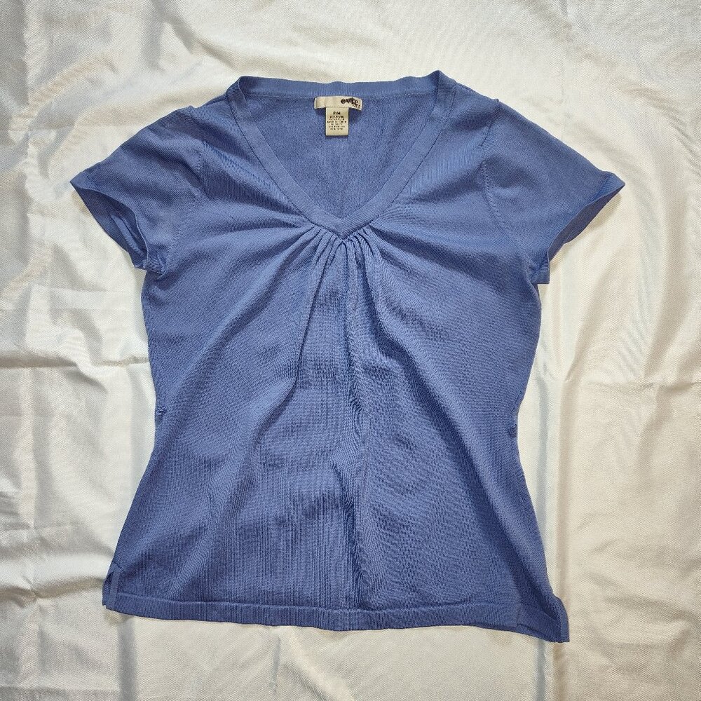 Evie Purple Womens Top